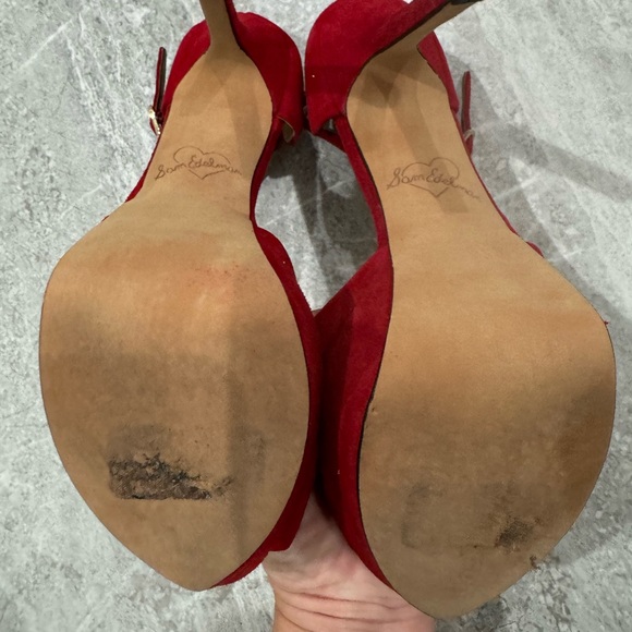 Sam Edelman Marina Red Heels - Picture 3 of 4